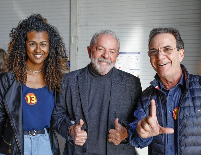 Lula vem dar apoio a campanha de D&eacute;cio Lima – Foto: Ricardo Stuckert/Divulga&ccedil;&atilde;o/ND