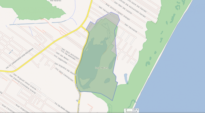 &Aacute;rea de prote&ccedil;&atilde;o da Lagoa Pequena – Foto: Divulga&ccedil;&atilde;o/ND