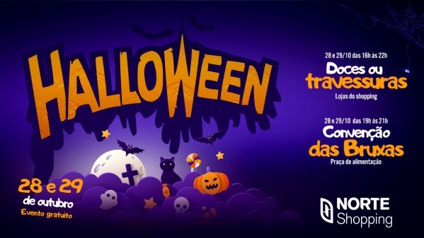 Halloween no Norte Shopping – Foto: Divulga&ccedil;&atilde;o / ND