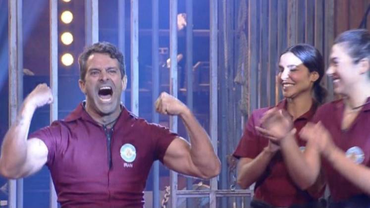 Iran Malfitano vence pela segunda vez prova do lampi&atilde;o em A Fazenda 14 – Foto: Record TV/R7/Divulga&ccedil;&atilde;o
