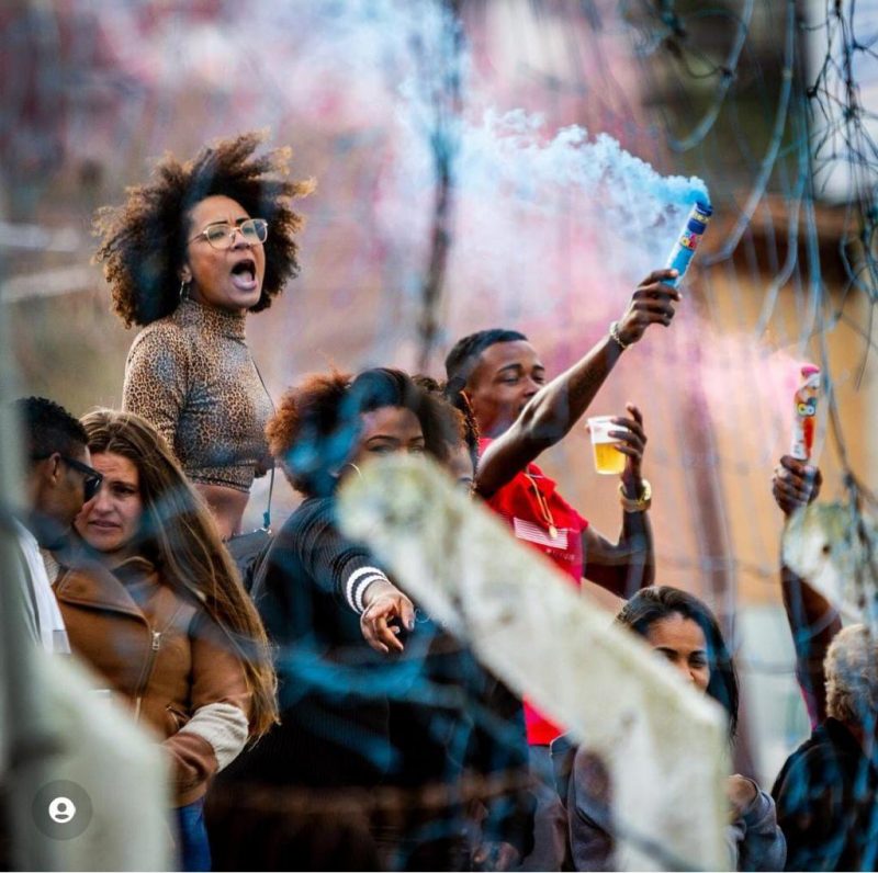 A for&ccedil;a e a uni&atilde;o da torcida do Baianos FC. – Foto: Baianos FC/ divulga&ccedil;&atilde;o