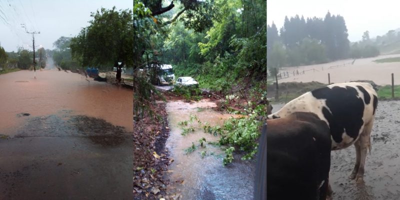 Ouro Verde – Foto: Defesa Civil/ND