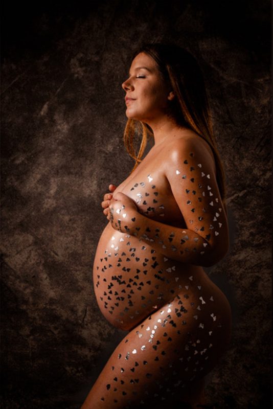 A gestante Ana Leite na foto premiada – Foto: Camila Stuart/Divulga&ccedil;&atilde;o/ND