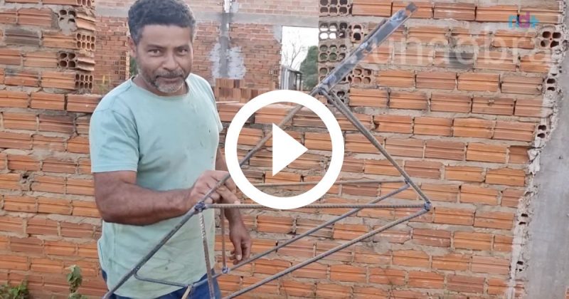 Miniandaime Portátil que, nas palavras do inventor, "é coisa da NASA" - Foto: Reprodução