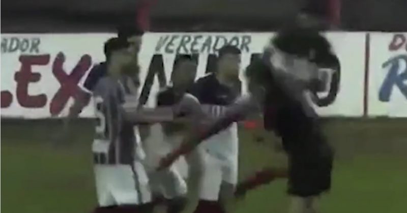 Árbitro é agredido durante jogo em MG