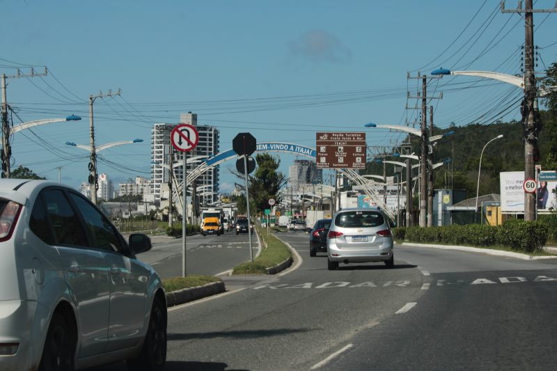 Veja por onde fazer o desvio – Foto: Marcos Porto/Prefeitura de Itaja&iacute;/Divulga&ccedil;&atilde;o/ND