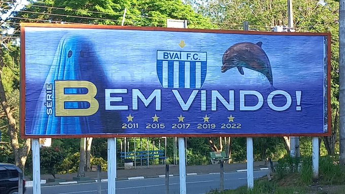 Outdoor est&aacute; instalado em Santo Amaro da Imperatriz, cidade da Grande Florian&oacute;polis – Foto: Divulga&ccedil;&atilde;o/Internet/ND