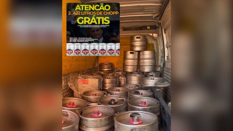 13 barris foram apreendidos pela Pol&iacute;cia Civil – Foto: Pol&iacute;cia Civil/ND