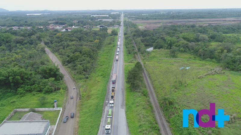 Pontos de bloqueio na BR-280