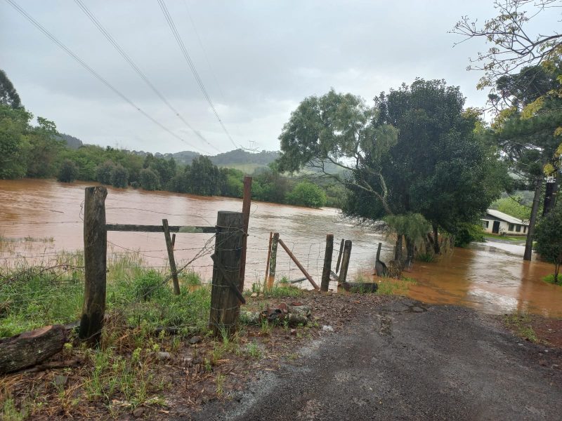 Linha Narciso em Bom Jesus. – Foto: Defesa Civil/Divulga&ccedil;&atilde;o/ND