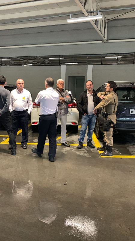 Desacordo comercial termina em amea&ccedil;as, socos e empurr&otilde;es em estacionamento de mercado – Foto: Arquivo pessoal/ND