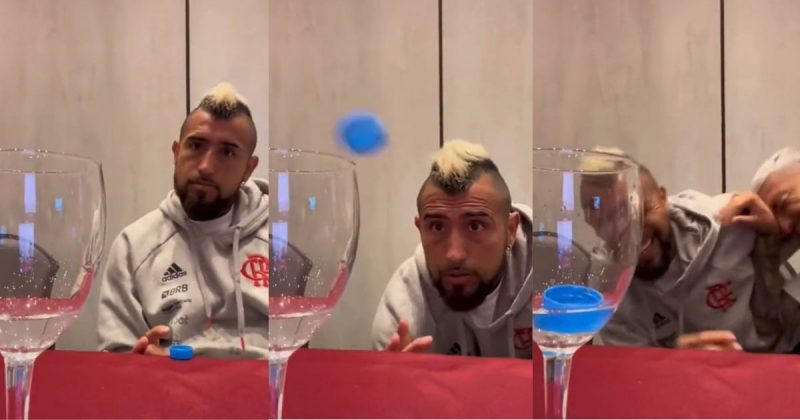 Vidal fez brincadeira inusitada horas antes da final