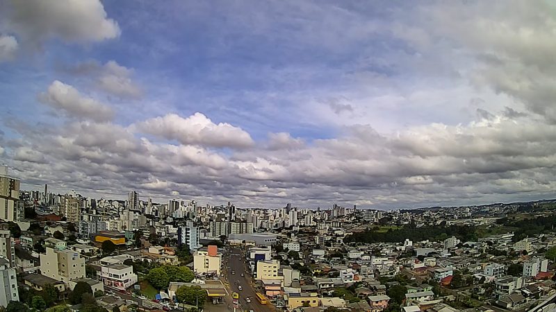 Chapec&oacute;, &agrave;s 15h46 – Foto: climaaovivo.com.br/ND