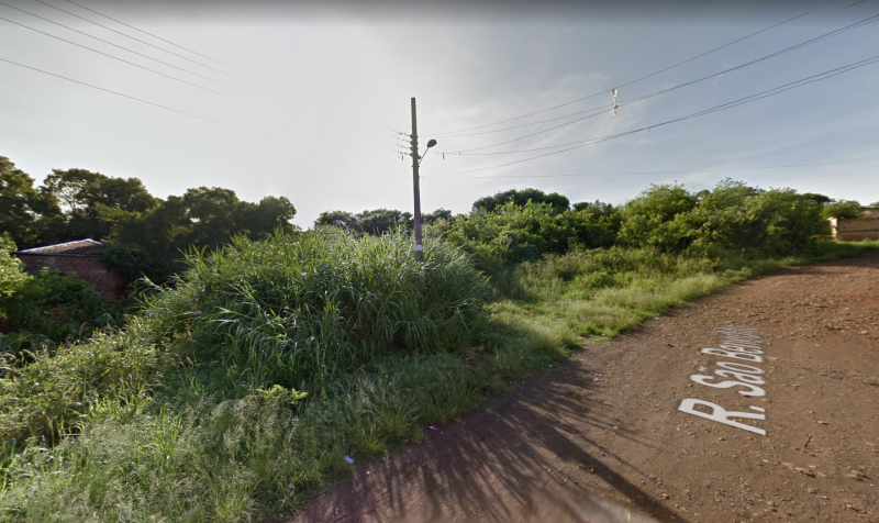 Local onde aconteceu o crime em Chapec&oacute; – Foto: Google Maps/ND