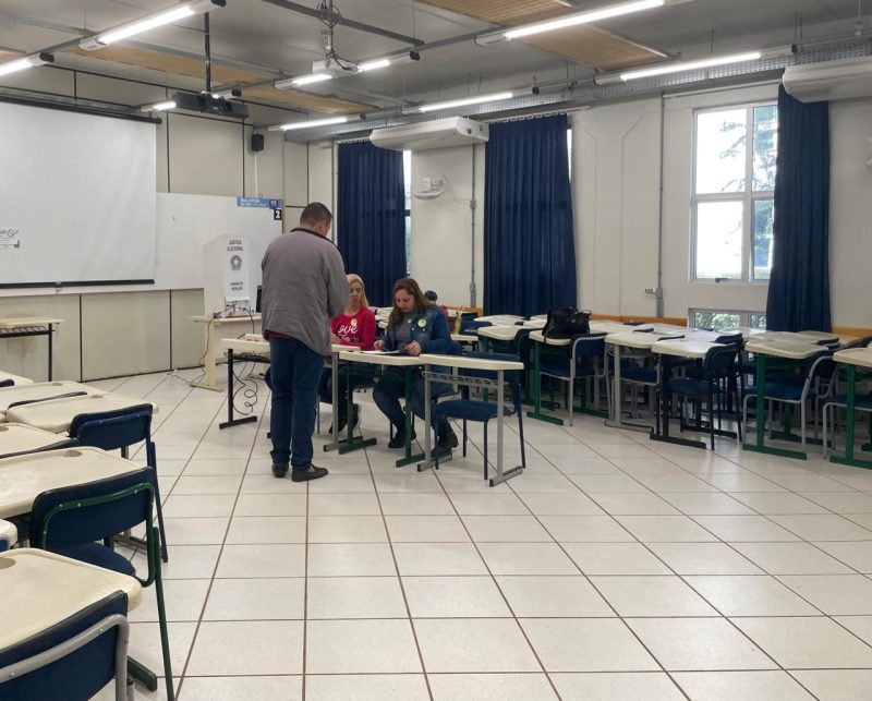 20 mes&aacute;rios n&atilde;o foram trabalhar em Chapec&oacute;, diz Justi&ccedil;a Eleitoral &mdash; Foto: Charliane Rabello/ND