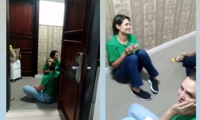 Comitiva visitou Chapec&oacute; nesta segunda-feira – Foto: Reprodu&ccedil;&atilde;o/ND