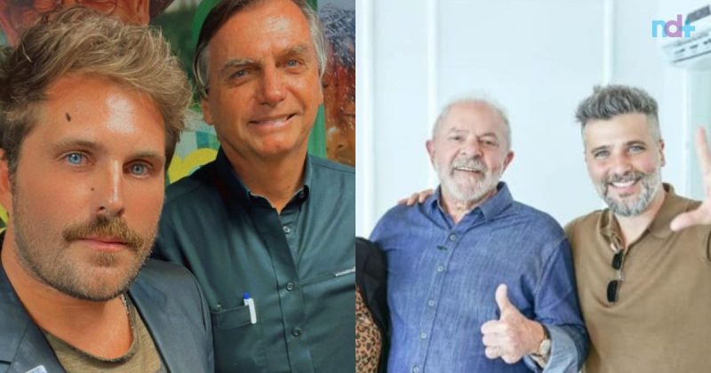 Irm&atilde;os Gagliasso apoiaram diferentes candidatos nas Elei&ccedil;&otilde;es 2022 – Foto: Reprodu&ccedil;&atilde;o/ND