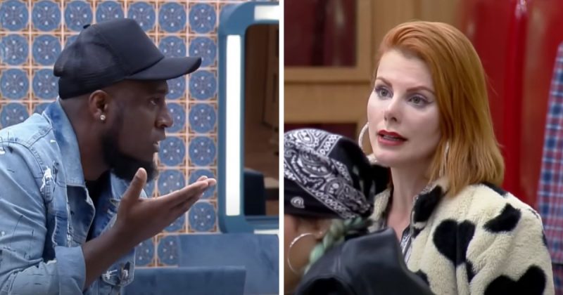 Deborah Albuquerque questionou Andr&eacute; sobre decis&atilde;o de manda-la para a ro&ccedil;a – Foto: Playplus/Record TV/ Reprodu&ccedil;&atilde;o