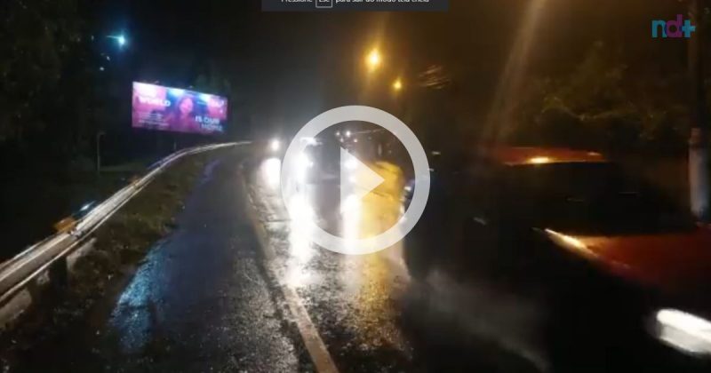 Tr&acirc;nsito foi liberado &agrave;s 19h16 – Foto: PMRV/Divulga&ccedil;&atilde;o/ND