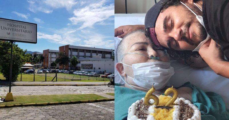 Gilvonete morreu neste s&aacute;bado (15) ainda sem receber a medica&ccedil;&atilde;o para tratar a leucemia – Foto: HU/UFSC + Arquivo Pessoal/Divulga&ccedil;&atilde;o/ND