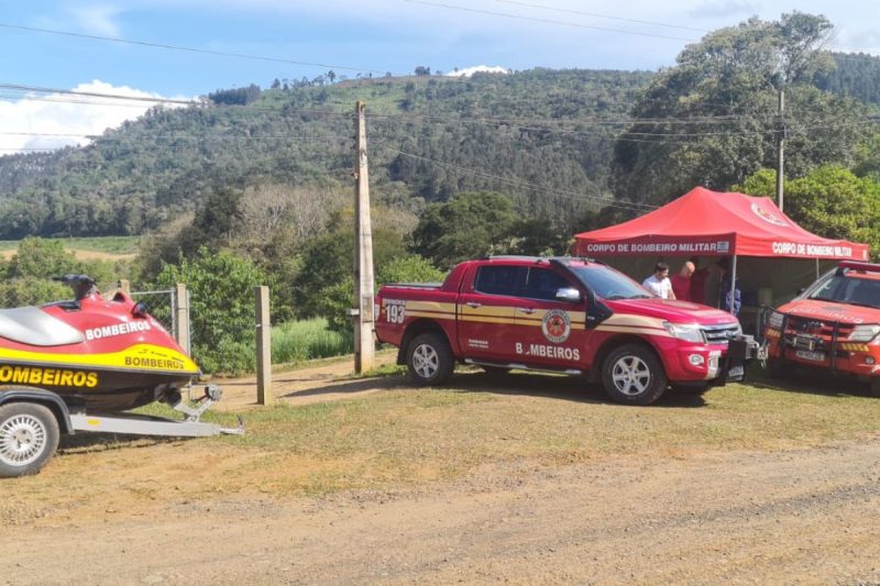 The body was found Monday afternoon after a six-day absence - Photo: Military Fire Brigade/Disclosure