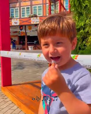 Crian&ccedil;as foram protagonistas em um fofo e engra&ccedil;ado v&iacute;deo sobre a Oktoberfest – Foto: Reprodu&ccedil;&atilde;o/Internet/ND