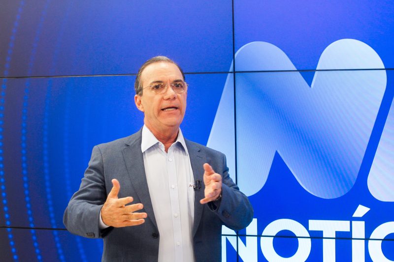 D&eacute;cio Lima em entrevista no ND Not&iacute;cias – Foto: Leo Munhoz/ND