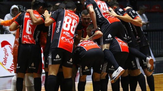 Dieguinho desfalca JEC no jogo de ida das quartas de final da Liga Nacional  de Futsal, futsal