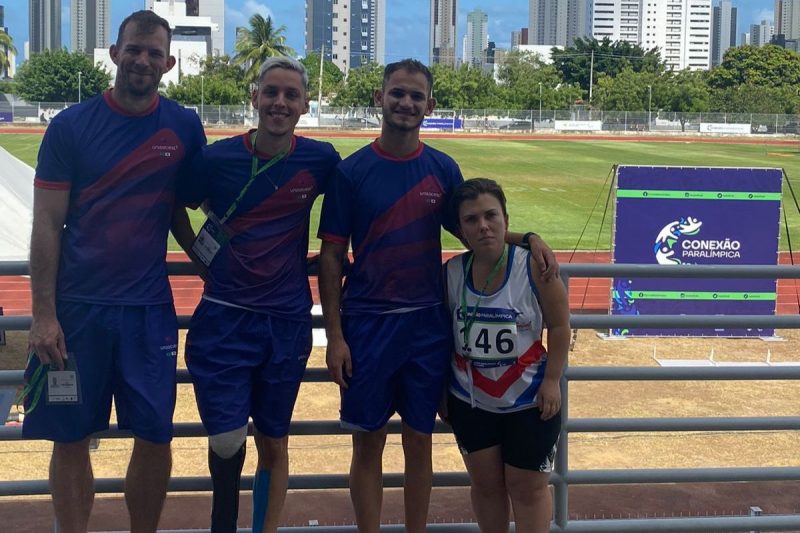 Joinvilenses conquistam 12 medalhas nas Paralimp&iacute;adas Universit&aacute;rias – Foto: UniSociesc/Divulga&ccedil;&atilde;o/ND