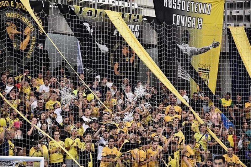 Arena Jaragu&aacute; estar&aacute; lotada para o jogo de volta da semifinal da Liga Nacional – Foto: Paulinho Sauer/Jaragu&aacute; Futsal/Divulga&ccedil;&atilde;o/ND