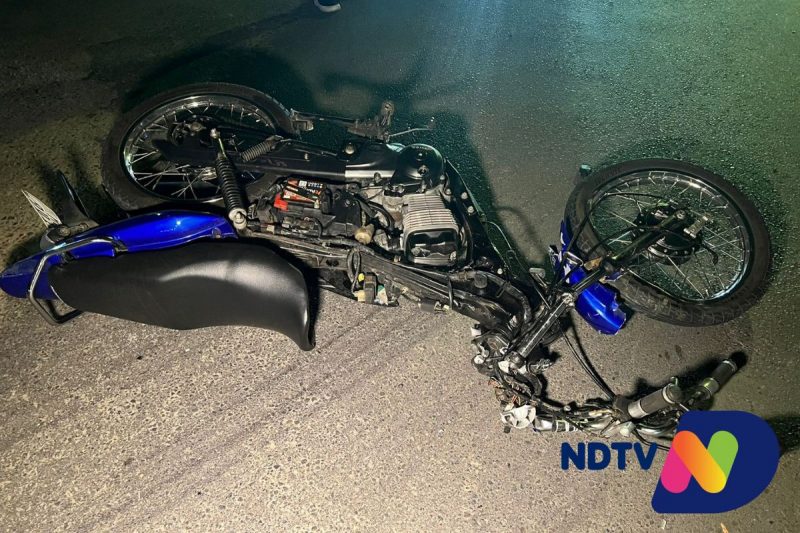 Acidente aconteceu na noite de quarta-feira (26), na Zona Industrial Norte – Foto: Ricardo Alves/NDTV