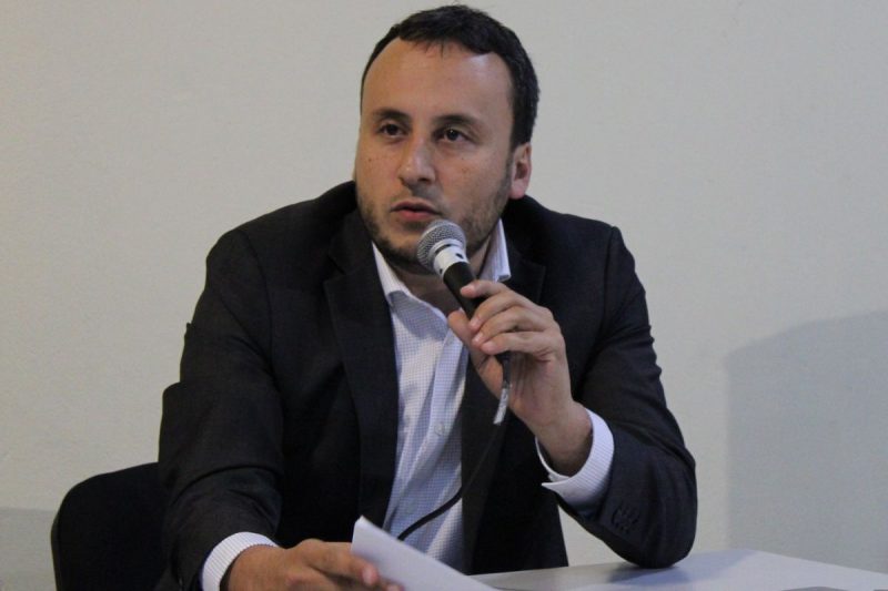 Darthanhan Oliveira foi aclamado presidente do JEC na noite desta segunda-feira (31) – Foto: Thiago Borges/JEC/Divulga&ccedil;&atilde;o/ND