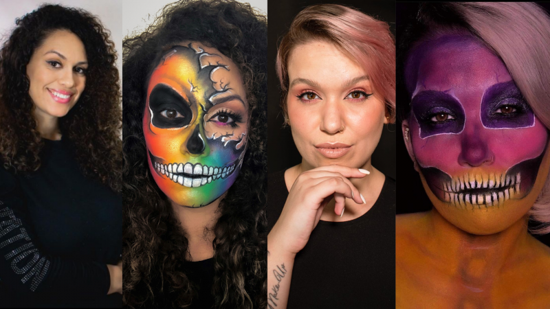 Duas fotos a esquerda: Keroleyne Silva de P&aacute;dua. Duas fotos a direita: Juh Fior – Foto: Reprodu&ccedil;&atilde;o / ND – Foto: Reprodu&ccedil;&atilde;o / ND