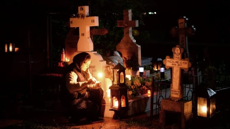 Dia dos Mortos – Foto: Daniel Mihailescu/AFP/Getty Images