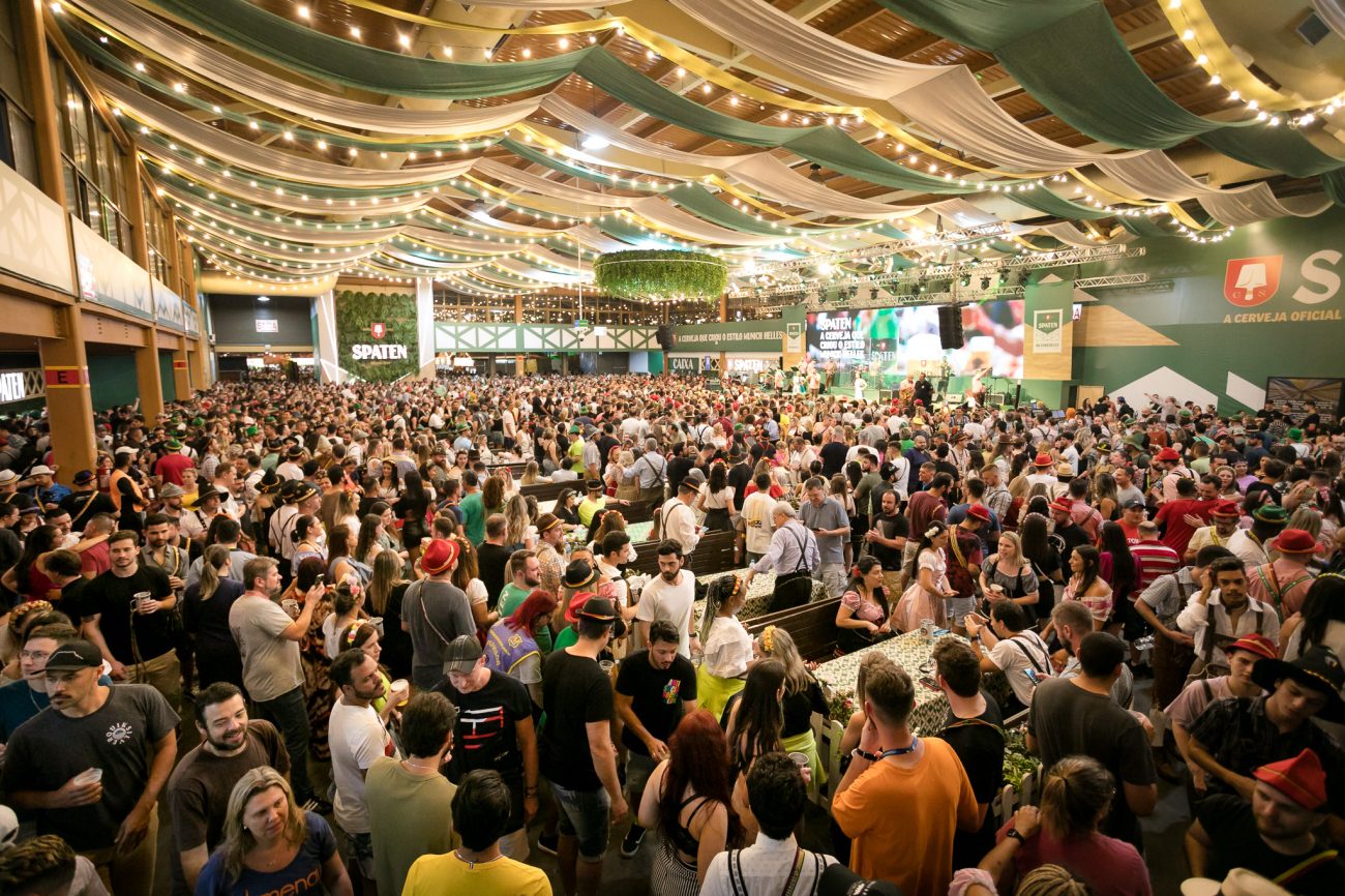 Último fim de semana registrou um grande público - Divulgação/Daniel Zimmermann/Parque Vila Germânica/ND