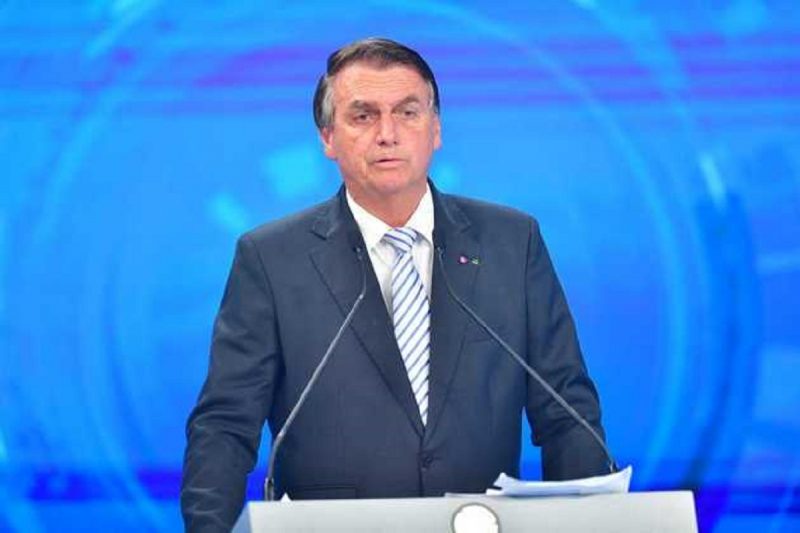 Bolsonaro pediu que eleitores compare&ccedil;am &agrave;s urnas no pr&oacute;ximo domingo (30) – Foto: Edu Garcia/R7