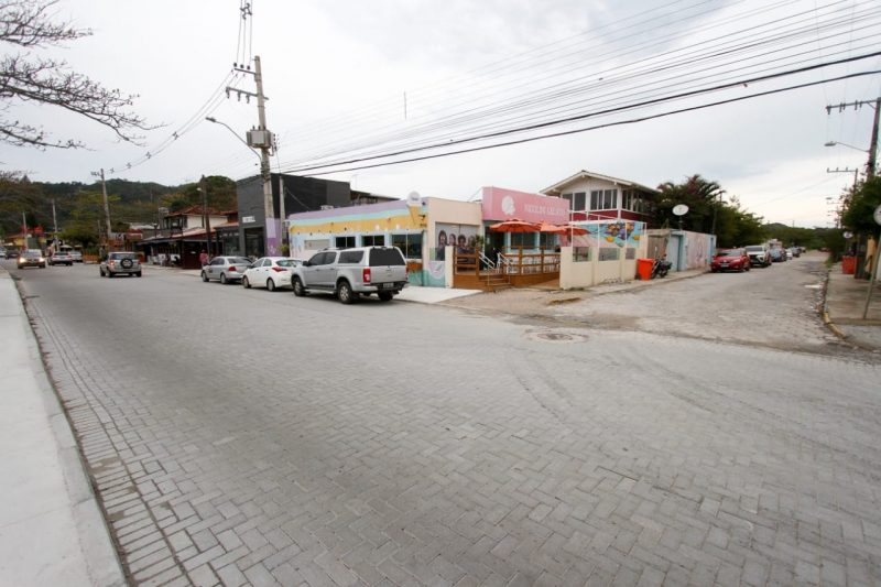 A esquina da avenida das Rendeiras com a rua Mandala, na Lagoa da Concei&ccedil;&atilde;o – Foto: Leo Munhoz/ND