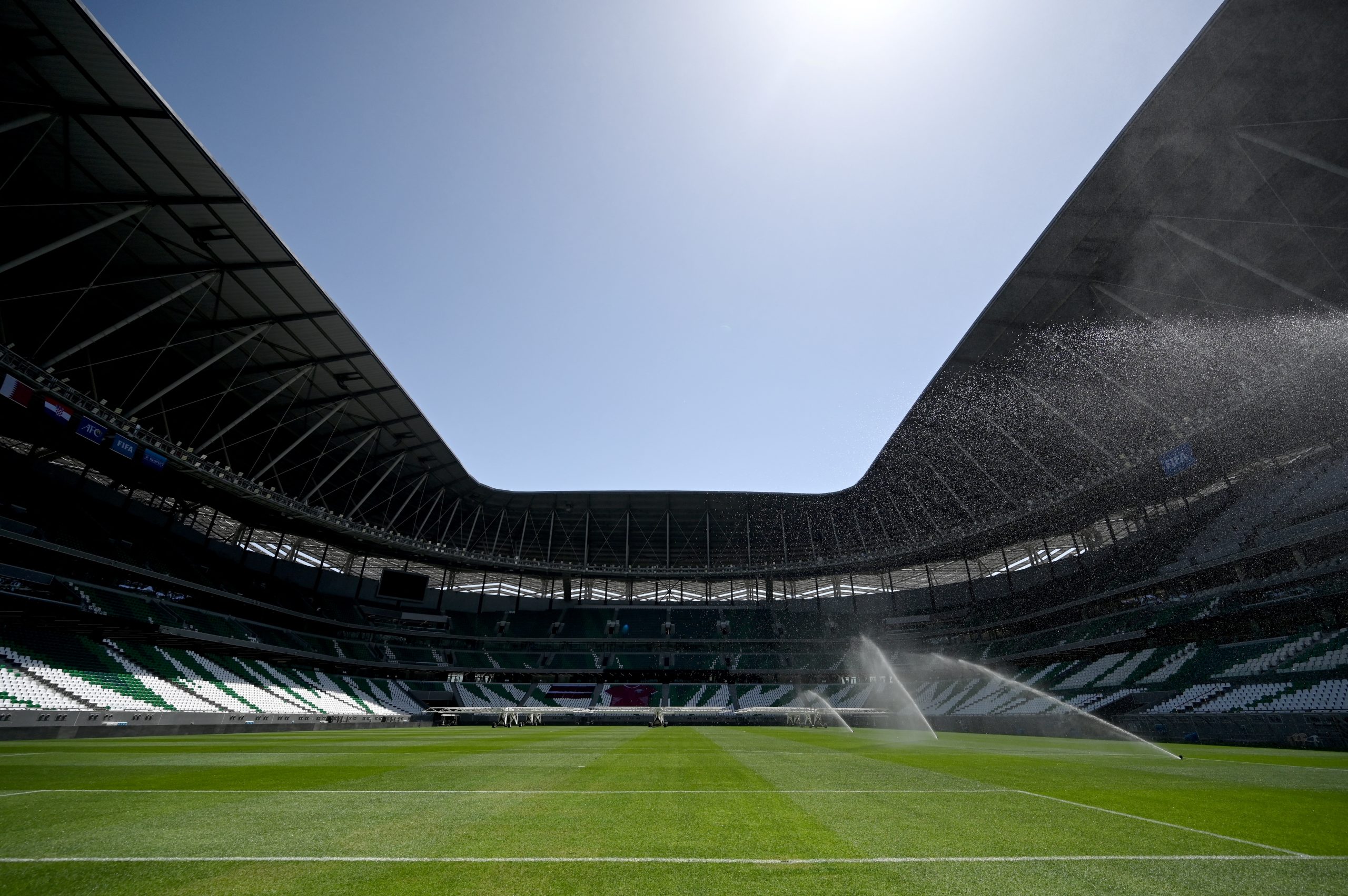 Estádio Cidade da Educação, com capacidade para 40 mil espectadores