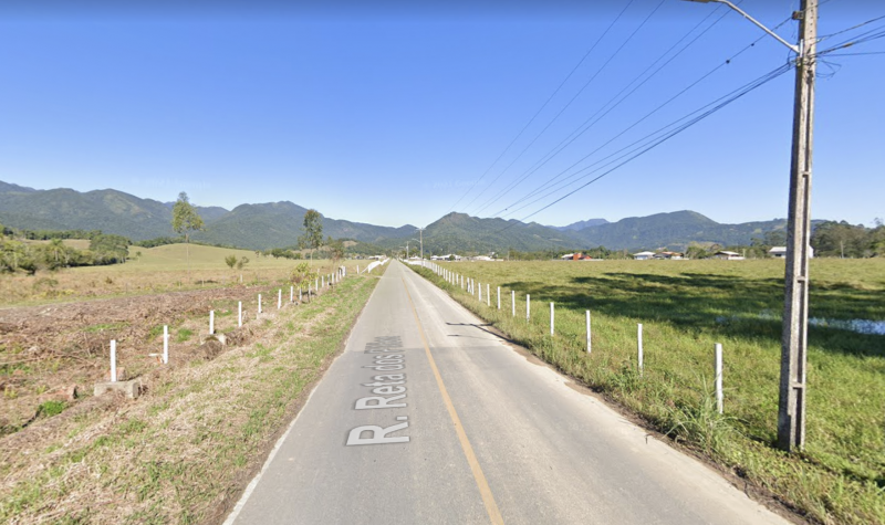 O crime aconteceu na regi&atilde;o da Cobrinha de Ouro, situada na Estrada Geral do Bra&ccedil;o S&atilde;o Jo&atilde;o, no bairro Bra&ccedil;o S&atilde;o Jo&atilde;o – Foto: Google Maps/Reprodu&ccedil;&atilde;o/ND