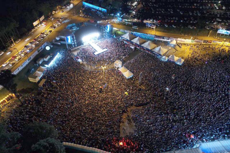 Efapi de 2017 encerrou com recorde de p&uacute;blico em shows de Jorge e Mateus e Alok – Foto: Divulga&ccedil;&atilde;o/ND