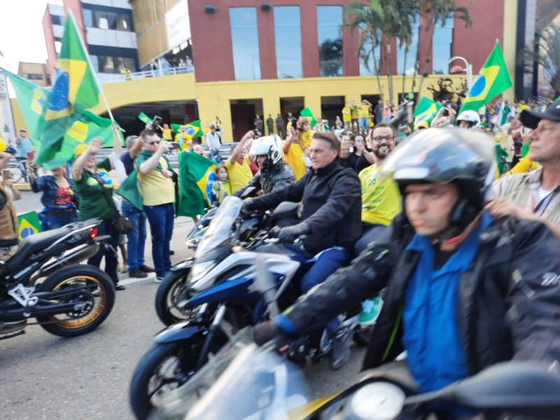 Presença de Bolsonaro em Joinville é confirmada