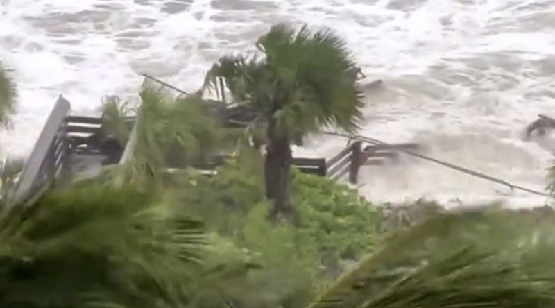 O n&uacute;mero de mortos pela passagem do furac&atilde;o Ian passou para 85 – Foto: Instagram/Reprodu&ccedil;&atilde;o/ND