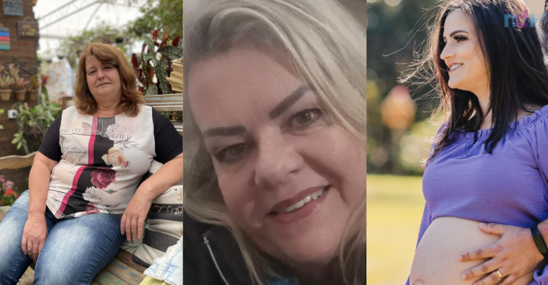 Da esquerda para a direita: Goretti, Suzete e Daniela – Foto: Arquivo Pessoal/Cedido/ND