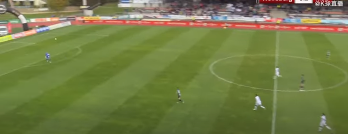 Gragger e seu gol contra – Foto: Reprodu&ccedil;&atilde;o Youtube