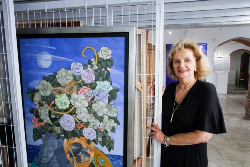 Helena realiza exposições individuais e coletivas, feiras, eventos, leilões e edita publicações – Foto: Divulgação/ND