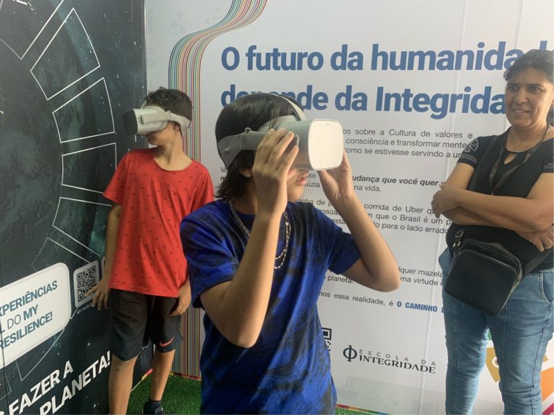 Experi&ecirc;ncia de um participante no evento de Objetivos de Desenvolvimento Sustent&aacute;vel – Foto: Divulga&ccedil;&atilde;o/ND