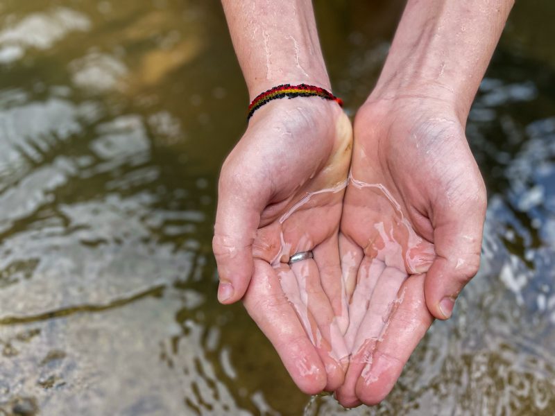 &Aacute;gua que nasce em Cambori&uacute; abastece popula&ccedil;&atilde;o de Balne&aacute;rio Cambori&uacute; e de Cambori&uacute; – Foto: Kassia Salles/ND