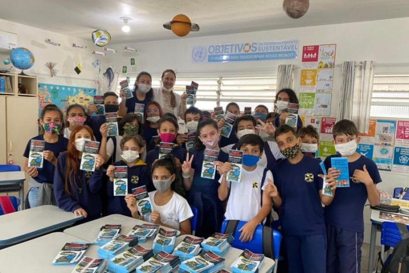 Iniciativa de escola de Itaja&iacute; ganha destaque na ONU – Foto: Prefeitura de Itaja&iacute;/Divulga&ccedil;&atilde;o/ND