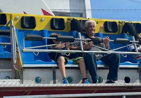 Segundo a neta, ele ama a Marejada – Foto: Amanda Bonatti/Arquivo pessoal/ND