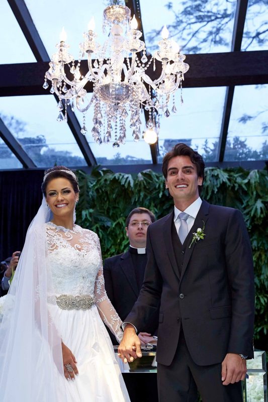 Os noivos Luana e Gabriel – Foto: Norton Jos&eacute;/Divulga&ccedil;&atilde;o/ND